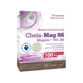 Magnésium + vitamine b - 6 chela - mag B6 60 gélules OLIMP LABS